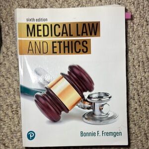 Medical Law and Ethics Book